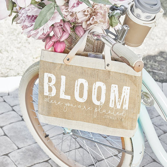 Mini Market Tote - Bloom Where You're Planted