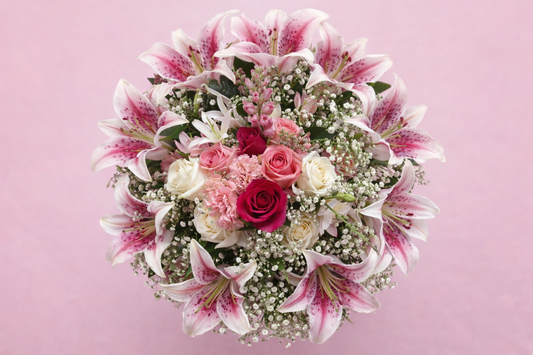 Pure Devotion - Premium Oriental Lilly Bouquet