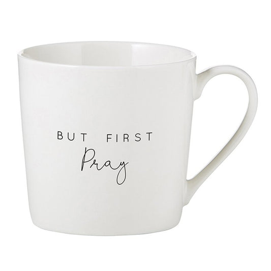 Cafe Mug - But First Pray
