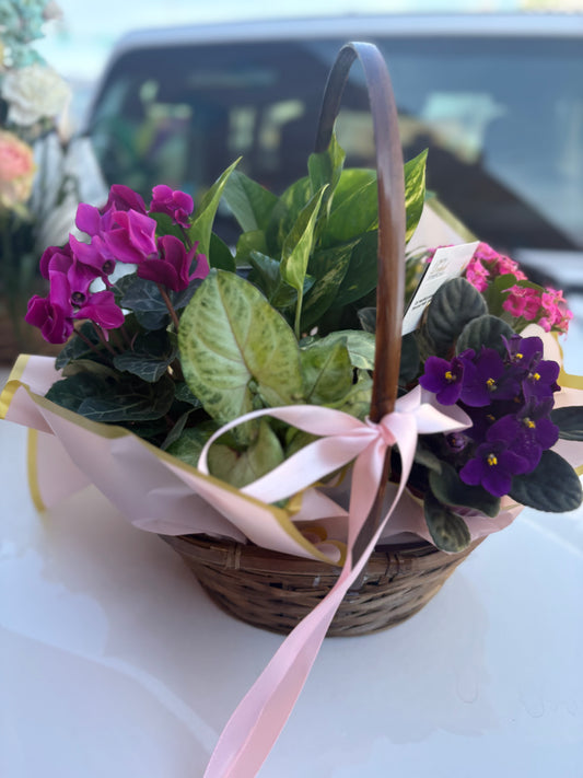 Blooming Garden Basket