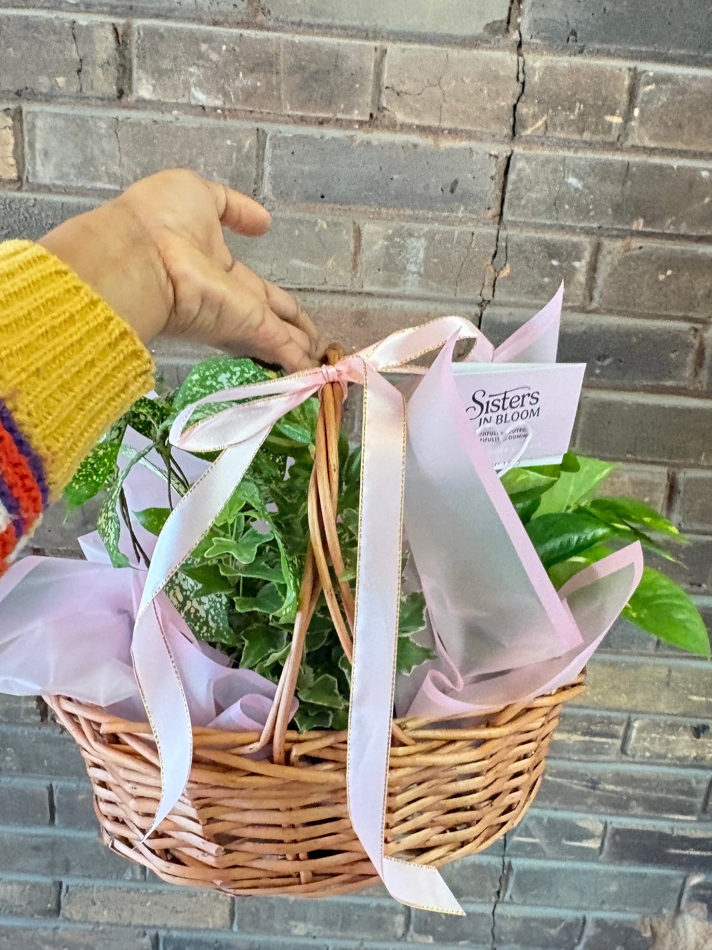 Blooming Garden Basket