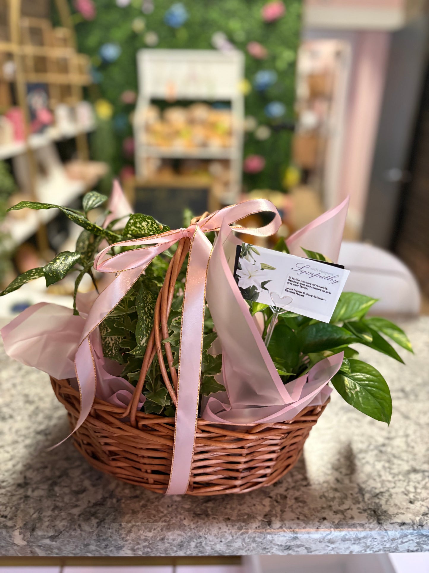 Blooming Garden Basket