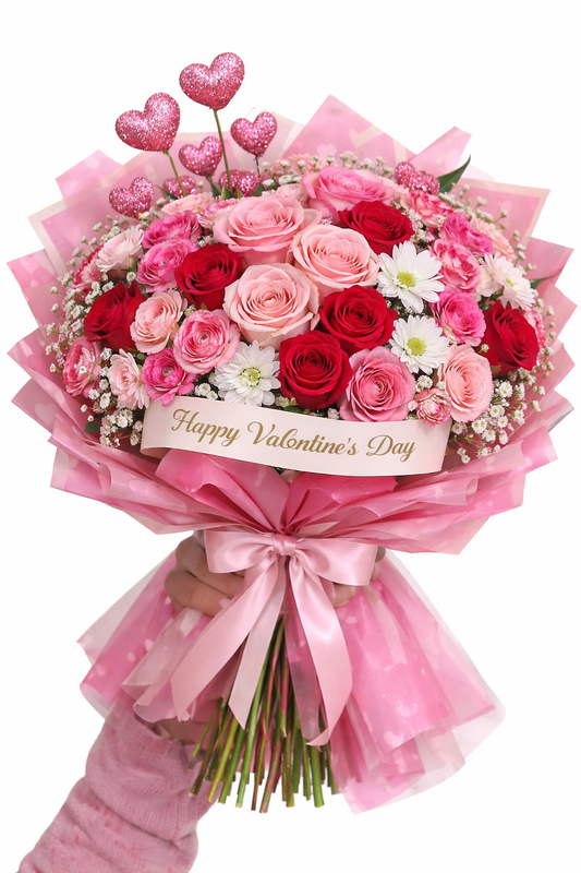 The Creator’s Touch – Valentines Day Medium Premium Designer’s Choice Bouquet