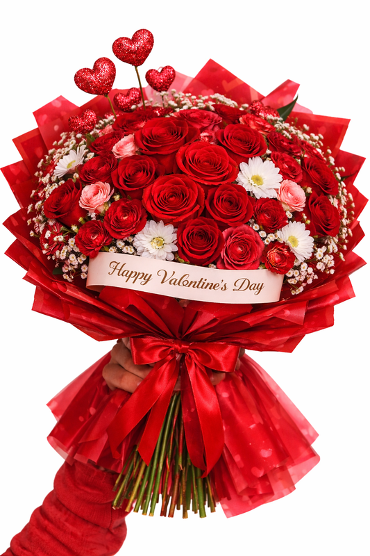 The Creator’s Touch – Valentines Day Large Premium Designer’s Choice Bouquet