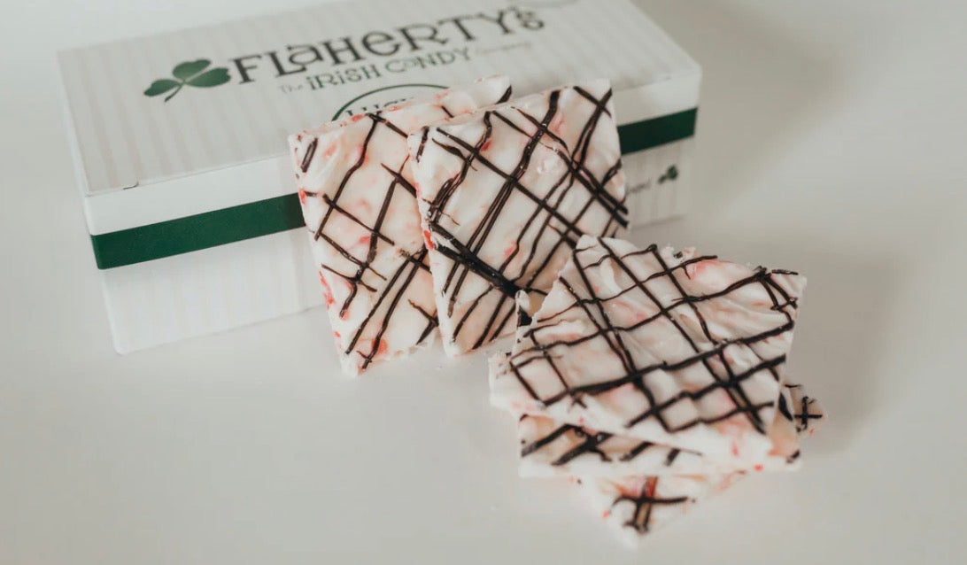 Flaherty's Irish Candy County Cork Cherry Creme - White Chocolate