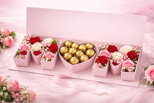 MOM Chocolate Flower Box